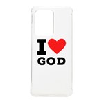 I love god Samsung Galaxy S20 Ultra 6.9 Inch TPU UV Case Front