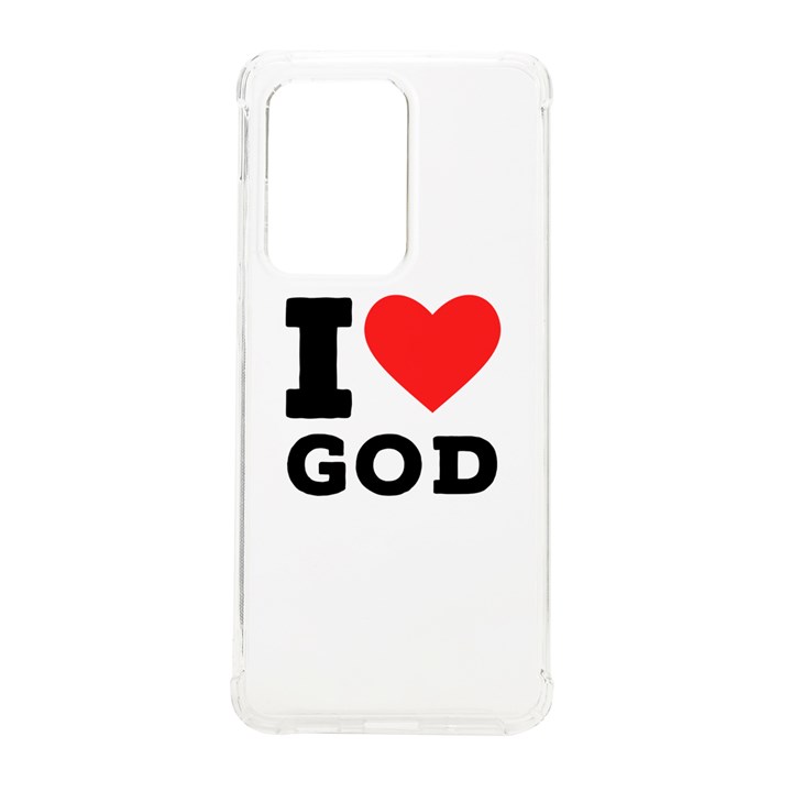 I love god Samsung Galaxy S20 Ultra 6.9 Inch TPU UV Case