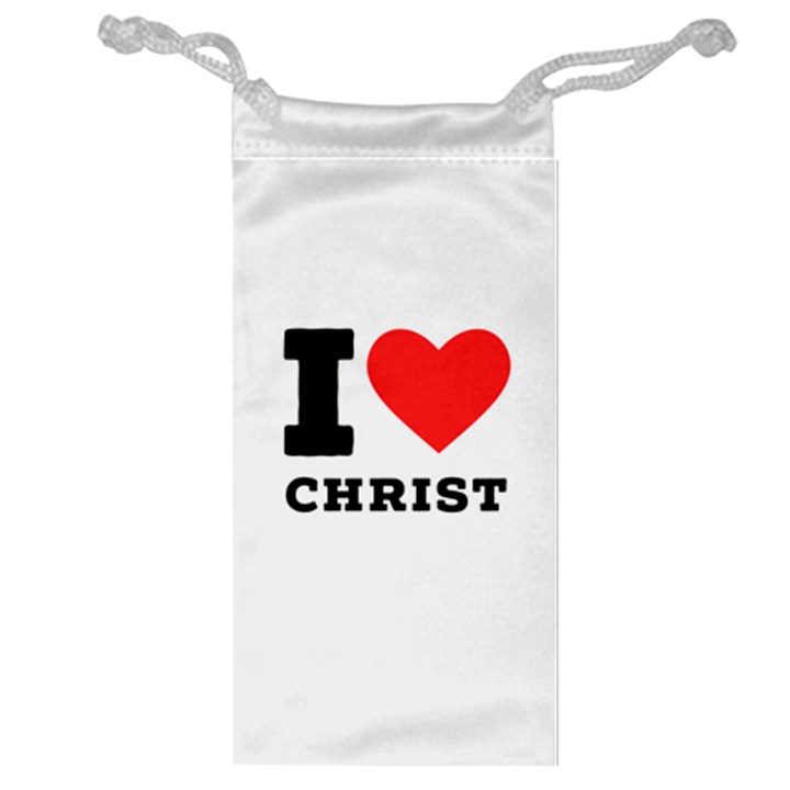 I love christ Jewelry Bag