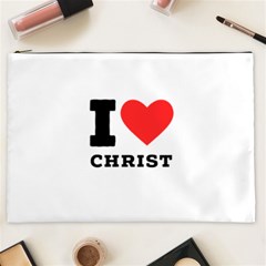 I Love Christ Cosmetic Bag (xxl) by ilovewhateva