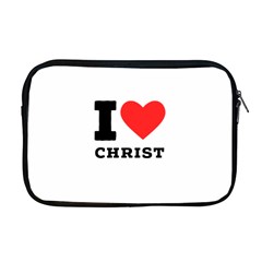 I Love Christ Apple Macbook Pro 17  Zipper Case by ilovewhateva