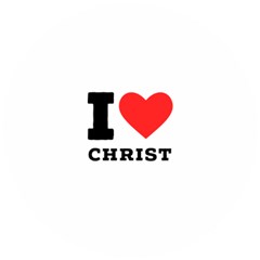 I Love Christ Wooden Puzzle Round