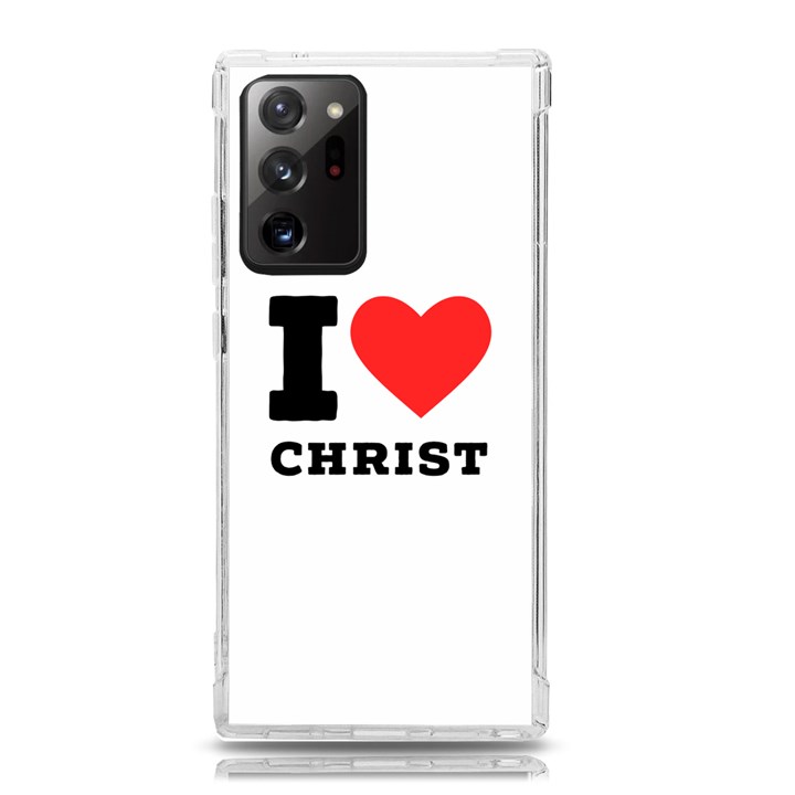 I love christ Samsung Galaxy Note 20 Ultra TPU UV Case