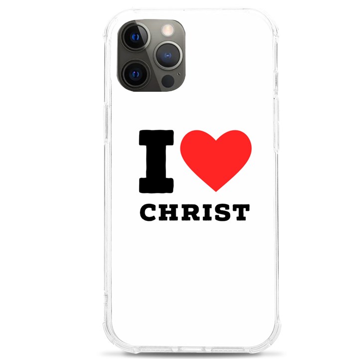 I love christ iPhone 12 Pro max TPU UV Print Case