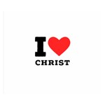 I love christ One Side Premium Plush Fleece Blanket (Small) 50 x40  Blanket Front