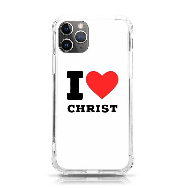 I love christ iPhone 11 Pro 5.8 Inch TPU UV Print Case