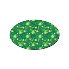 Leaf Clover Star Glitter Seamless Sticker Oval (10 Pack) by Pakemis