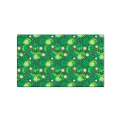 Leaf Clover Star Glitter Seamless Sticker Rectangular (10 Pack) by Pakemis