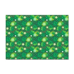 Leaf Clover Star Glitter Seamless Sticker A4 (10 Pack) by Pakemis