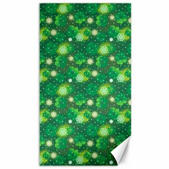 Leaf Clover Star Glitter Seamless Canvas 40  X 72  by Pakemis