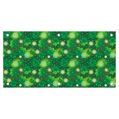 Leaf Clover Star Glitter Seamless Banner And Sign 6  X 3  by Pakemis