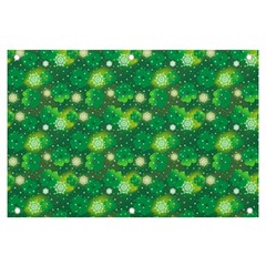 Leaf Clover Star Glitter Seamless Banner And Sign 6  X 4  by Pakemis