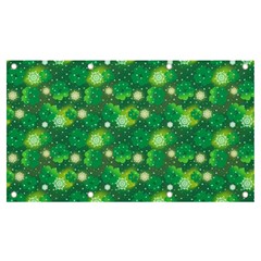 Leaf Clover Star Glitter Seamless Banner And Sign 7  X 4 