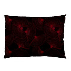 Folding Fan Seamless Pattern Pillow Case by Pakemis