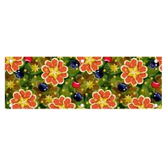 Fruits Star Blueberry Cherry Leaf Banner And Sign 6  X 2 