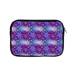 Snow White Blue Purple Tulip Apple MacBook Pro 15  Zipper Case