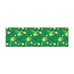 Leaf Clover Star Glitter Seamless Sticker (bumper) by Pakemis