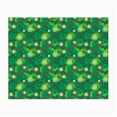 Leaf Clover Star Glitter Seamless Small Glasses Cloth (2 Sides) by Pakemis