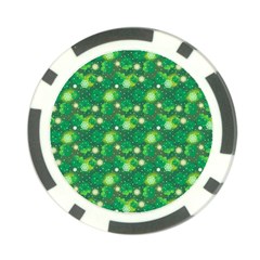 Leaf Clover Star Glitter Seamless Poker Chip Card Guard (10 Pack) by Pakemis