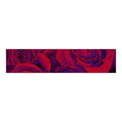 Roses Red Purple Flowers Pretty Velvet Scrunchie by Ravend