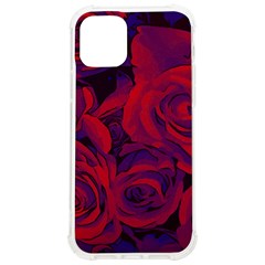 Roses Red Purple Flowers Pretty Iphone 12/12 Pro Tpu Uv Print Case by Ravend