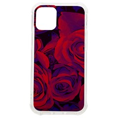 Roses Red Purple Flowers Pretty Iphone 12 Mini Tpu Uv Print Case	 by Ravend