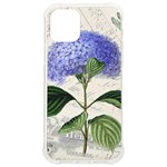 Blue Hydrangea Flower Painting Vintage Shabby Chic Dragonflies iPhone 12/12 Pro TPU UV Print Case Front