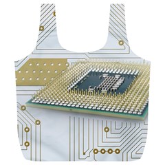 Technics Design Element Set Pattern Graphic Symbol Full Print Recycle Bag (xl) by danenraven