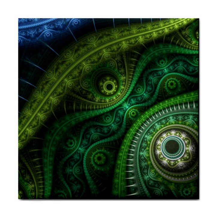 Abstract Pattern Design Art Fabric Decoration Tile Coaster