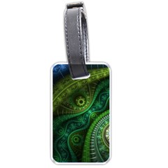 Abstract Pattern Design Art Fabric Decoration Luggage Tag (one Side) by danenraven