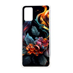 Flowers Flame Abstract Floral Samsung Galaxy S20plus 6 7 Inch Tpu Uv Case