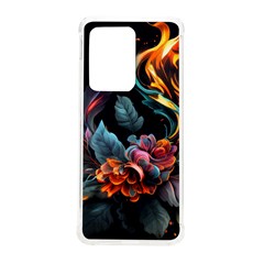 Flowers Flame Abstract Floral Samsung Galaxy S20 Ultra 6 9 Inch Tpu Uv Case