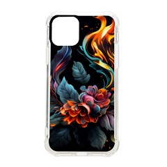 Flowers Flame Abstract Floral Iphone 11 Pro 5 8 Inch Tpu Uv Print Case