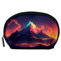 Mountain Sky Color Colorful Night Accessory Pouch (large) by Ravend