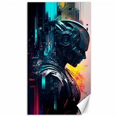 Who Sample Robot Prettyblood Canvas 40  X 72  by Ravend