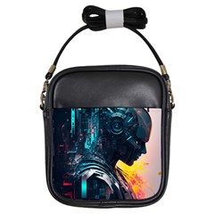 Who Sample Robot Prettyblood Girls Sling Bag by Ravend