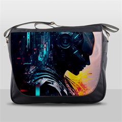 Who Sample Robot Prettyblood Messenger Bag by Ravend