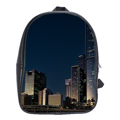 Skyline Brisbane Sunset Downtown School Bag (xl) by Ravend