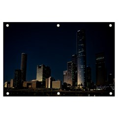 Skyline Brisbane Sunset Downtown Banner And Sign 6  X 4 