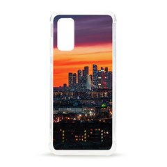 Downtown Skyline Sunset Buildings Samsung Galaxy S20 6 2 Inch Tpu Uv Case