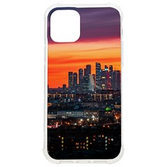 Downtown Skyline Sunset Buildings Iphone 12/12 Pro Tpu Uv Print Case