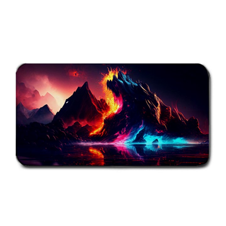 Mountain Color Colorful Love Art Medium Bar Mat