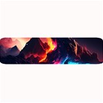 Mountain Color Colorful Love Art Large Bar Mat 32 x8.5  Bar Mat