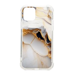 Marble Stone Abstract Gold White Iphone 11 Pro 5 8 Inch Tpu Uv Print Case by Ravend