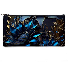 Flower Metal Flowers Sculpture Pencil Case by Ravend