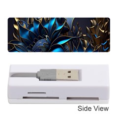 Flower Metal Flowers Sculpture Memory Card Reader (stick)