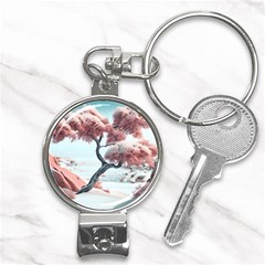 Color Snow Mountain Pretty Nail Clippers Key Chain by Ravend