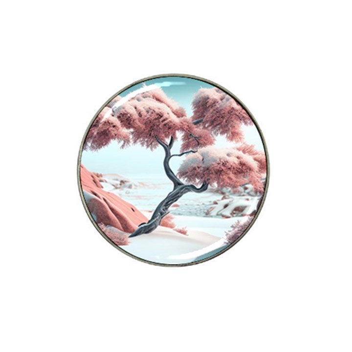 Color Snow Mountain Pretty Hat Clip Ball Marker (4 pack)