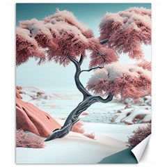 Color Snow Mountain Pretty Canvas 8  X 10  by Ravend