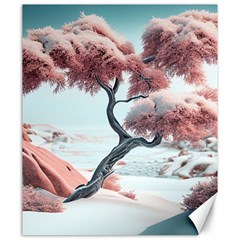 Color Snow Mountain Pretty Canvas 20  X 24  by Ravend